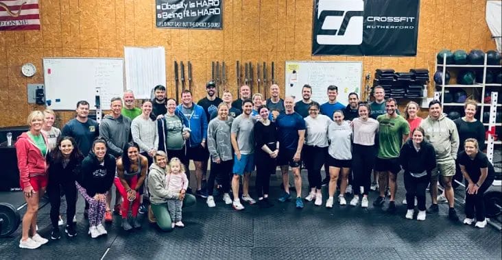crossfit rutherford group photo feature